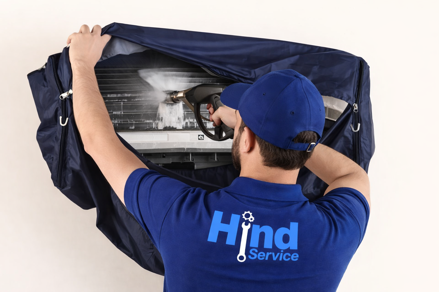 Indoor unit cleaning